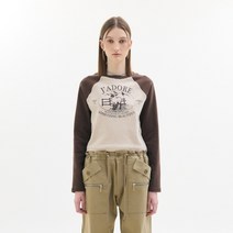 라티젠 여성용 LX SHEEP RAGLAN SLEEVE 티셔츠