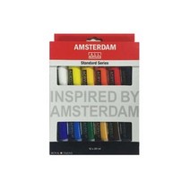 암스테르담 아크릴물감 스탠다드 세트, 20ml, 12색