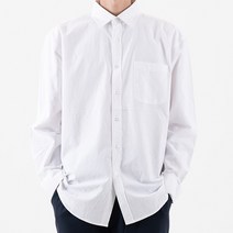 로우댓 남성용 프리미엄 워싱 피그 오버핏 셔츠