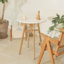 리빙힙 BENZAMIN 원형 테이블 600, 혼합색상