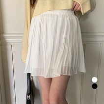 베러스윗 잔플리츠 미니 스커트