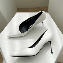 르본디 여성용 스틸레토 펌프스 하이힐 8cm to_859-B6