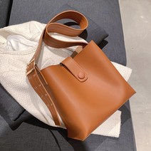 JCP 와이드 더블 펀칭 버킷 숄더백