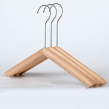 센스이따 아동용 원목 옷걸이 바지걸이 14 라운드 후크 15cm Y87, 무광, 5개입