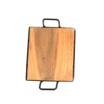 플레이트 원목 나무도마 엣지보드 아카시아 1호, 혼합색상, 1개