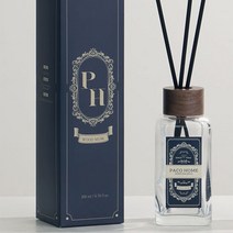 파코홈 리프레쉬 디퓨저 본품 공병 200ml + 리필 200ml+ 리드스틱 4p 세트, 우드머스크