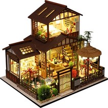 DIY 하우스 미니어처 중대형 + 한글설명서, 고쿠리사옥