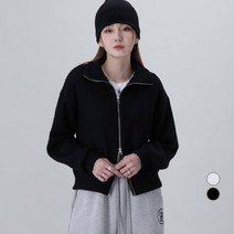 어썸어라운드 여성용 겉기모 투웨이 골지 집업
