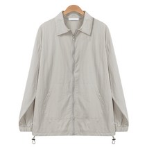 레이먼 남성용 리티 바스락 오버핏 카라 자켓