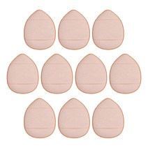 지앤와이 손가락 에어쿠션 미니 퍼프, 10개, 베이지