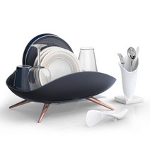 엠지엠씨디자인 소형 식기건조대 1단, 네이비