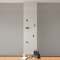 타공팟닷컴 가벽 인테리어 철제 파티션 70 x 130 cm + 70 x 140 cm, 1세트, 화이트