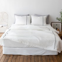 미니멀앤드 심플라인 뱀부 아사면 여름이불, 화이트