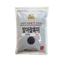 대한농산 발아찰흑미, 1개, 3kg