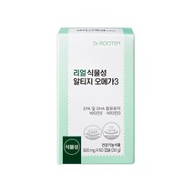 닥터루템 리얼 식물성 알티지 오메가3, 60정, 1개