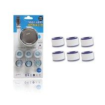 닥터퓨어 세면대용 녹물 제거 리필 필터 6p, 1개