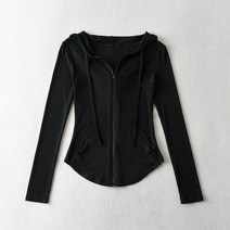 여성용 블랙101 아델라 파스텔 라인 후드집업 CH-2318070