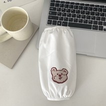 퓨어화이트 성인용 작업 팔토시, 03 화이트