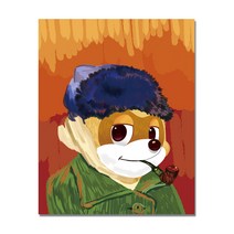 아디코 DIY 페인팅 로티의 자화상 PLW06 40 x 50 cm, 혼합색상
