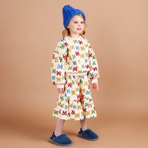 월튼키즈 여아용 도로시 리본 기모 상하의 세트