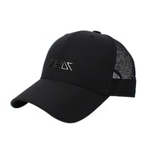 타롯골프 5패널 메시 캡 골프모자, 블랙