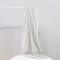 나비손길 두툼한 컬러 쉬폰 원단, 152라이트그레이