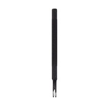 가죽고수 다이아형 치즐 4mm G0036 2날, 블랙, 1개