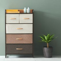 제이픽스 세렉트 패브릭 서랍장 4단 5문, 믹스