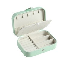 온메이커 귀걸이정리 반지보관 액세서리 수납함 정리대, 그린, 1개