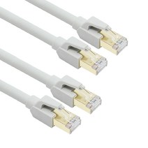 엠비에프 랜케이블 3m MBF-U730G CAT.7 SFTP, 혼합색상, 2개