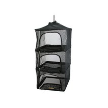 노마드 식기건조망 4단 사각, 블랙, 1개