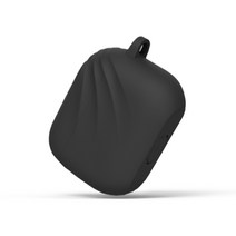 일렉토 애플 에어팟 3세대 실리콘 디자인 케이스, 블랙, A3DC-BK
