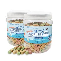 미미씨앙 강아지 황태만땅 플레이독 트릿 1kg, 2개, 황태 + 브로콜리 + 블루베리 + 오리 + 당근 혼합맛