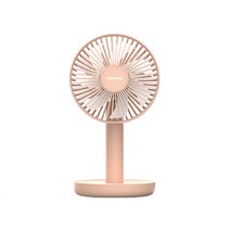 카론슨 AURA 휴대용 탁상 선풍기, KA-FAN AU, 새먼 핑크