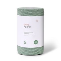 감성주방 버블수세미 60p, 제이드그린, 1개