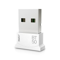 아이피타임 블루투스 5.0 USB 동글 BT50, 화이트