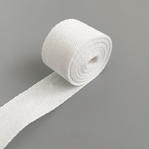 면 웨이빙끈 폭 30mm x 길이 90cm, 10개, 화이트