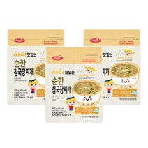 베베스트 아이 맛있는 순한 청국장찌개 200g, 3개