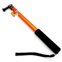 OCC 고프로 볼헤드 셀카봉 + 삼각대용 마운트 세트, 오렌지, 1세트