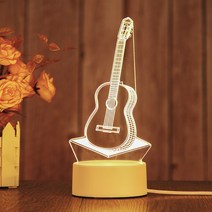 지니샵 usb 아크릴 3d 무드등, 17 기타