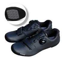 라이딩 자전거 평페달 슈즈, 올블랙, 270