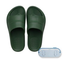 파메라 T105 파스텔톤 욕실 슬리퍼 + 슬리퍼 거치대 그린, 1개