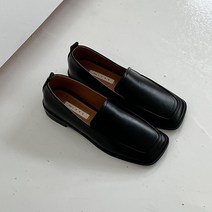 슈가펀 여성용 위드 스퀘어 라인 로퍼 2cm