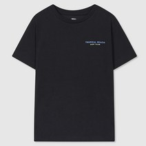 스파오키즈 아동용 네온 트로피칼 반팔 티셔츠