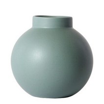 리버그린 대형 세라믹 오브제 도자기 화병 E타입, 1개