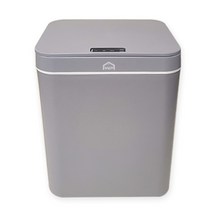 윈프라이스 스마트 센서 휴지통 16L, 1개, 그레이