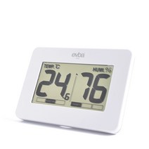 에바 심플 디자인 큰화면 온습도계 O-200WT, 혼합색상, 1개