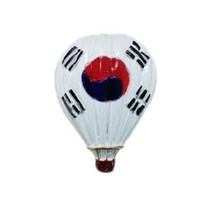 세계 여행 컬렉션 냉장고 자석, K4 한국 국기