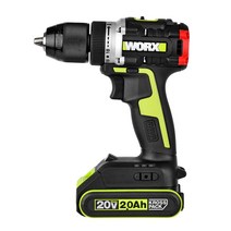 WORX 충전 드릴 드라이버 WU182.1 20V 2.0AH BL, 1개