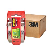 스카치 저소음 프리미엄 포장용 테이프 48mm x 20m, 투명, 36개